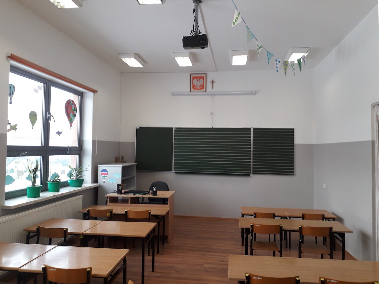 Sala po remocie.
