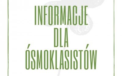 Informator naborowy dla ósmoklasistów