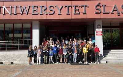 Wycieczka klas siódmych na Uniwersytet Śląski- 10.09.2021 r.