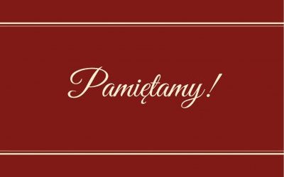 Pamiętamy!