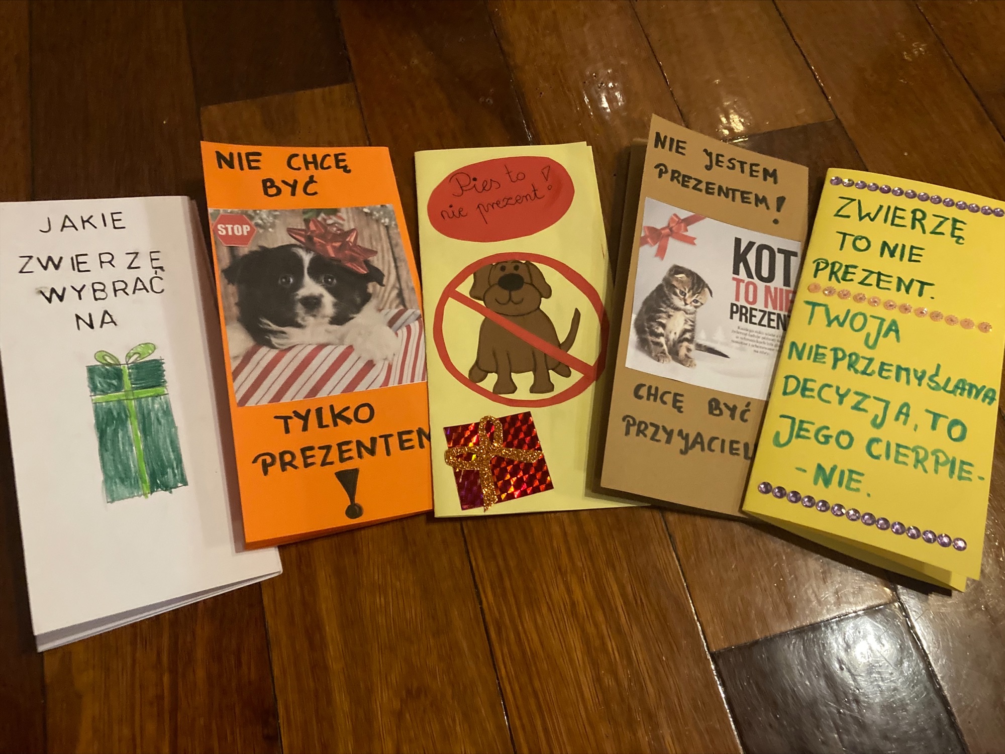 Podsumowanie akcji "Zwierzę to nie prezent" Podsumowanie akcji "Zwierzę to nie prezent"