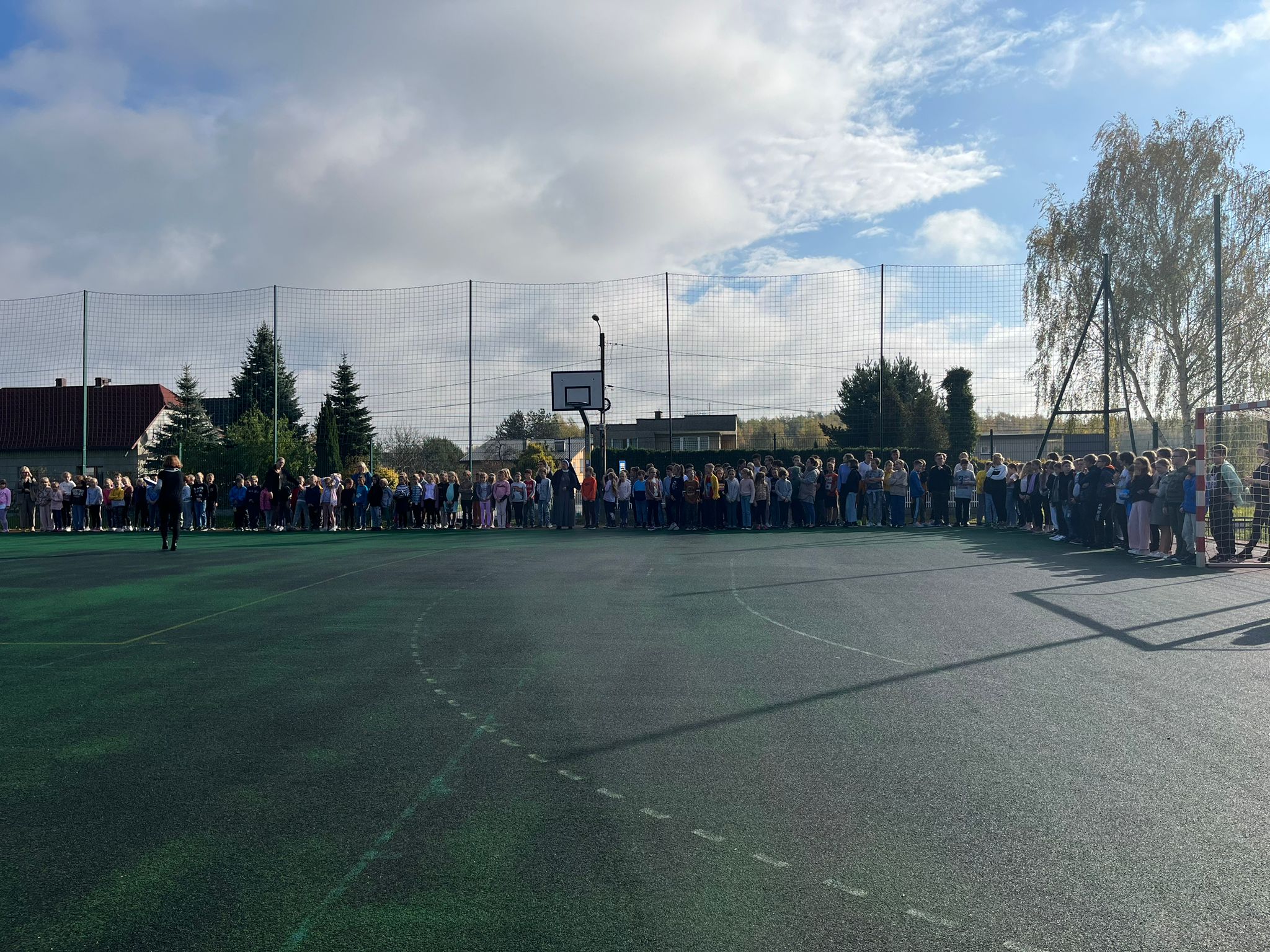 Próbny alarm przeciwpożarowy