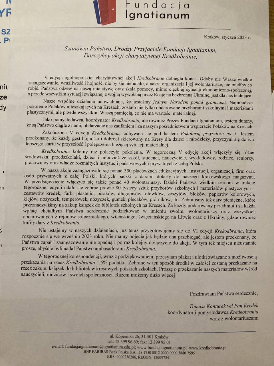 Akcja "Kredkobranie".