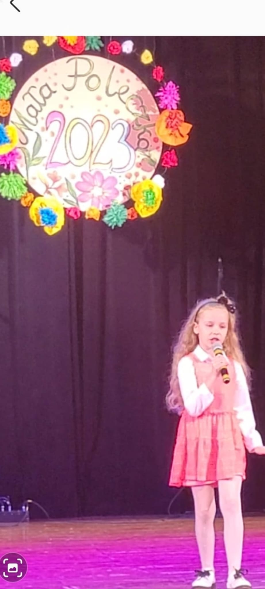 Lenka na festiwalu.