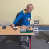 Pokaz robotów w naszej szkole. (4)