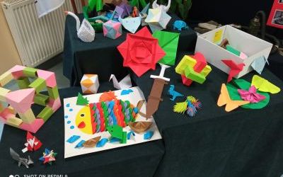 Prace uczniów w konkursie origami. (15)