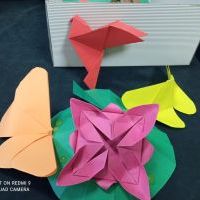 Prace uczniów w konkursie origami. (10)