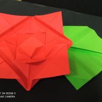 Prace uczniów w konkursie origami. (12)