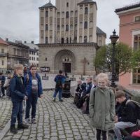 Uczniowie klas czwartych w czasie wyjazdu do Bielska. (9)