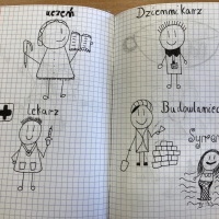 Uczniowie klasy 4b doskonalą umiejętności sketchnotingu (5)