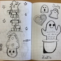 Uczniowie klasy 4b doskonalą umiejętności sketchnotingu (6)