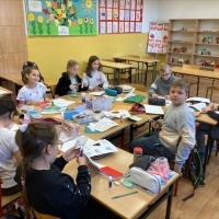 Uczniowie klasy 4b doskonalą umiejętności sketchnotingu (12)