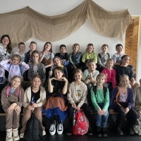 Uczniowie w Bajce Pana Kleksa w Katowicach  (18)