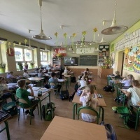 Udział uczniów w Akcji Żonkile (3)