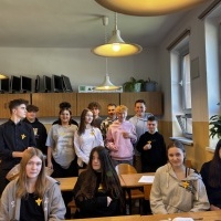 Udział uczniów w Akcji Żonkile (5)