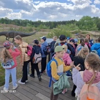 Wycieczka drugoklasistów do JuraParku w Krasiejowie (6)