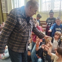 Żywa lekcja przyrody z panem Pająkiem (6)