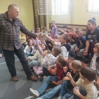 Żywa lekcja przyrody z panem Pająkiem (7)