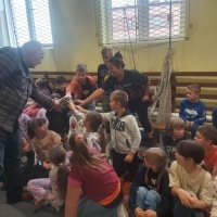 Żywa lekcja przyrody z panem Pająkiem (9)