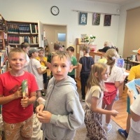 Wizyta uczniów w filii nr 2 Gminnej Biblioteki Publicznej  (13)
